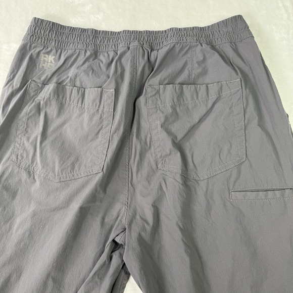 Alaskan Hardgear Pants Womens 12 Gray Straight Leg Rip Stop Gorpcore Stretch - Picture 4 of 13
